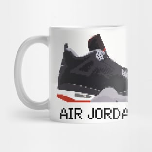 AIR JORDAN IV RETRO PIXELATED ART SHOE COLLECTION Mug